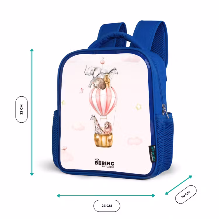 Kids backpack - Blue - Flying circus — 6