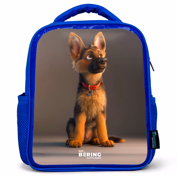 Kids backpack - Blue - Hidde shepherd — 1
