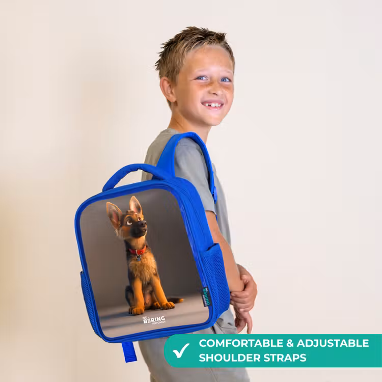 Kids backpack - Blue - Hidde shepherd — 4