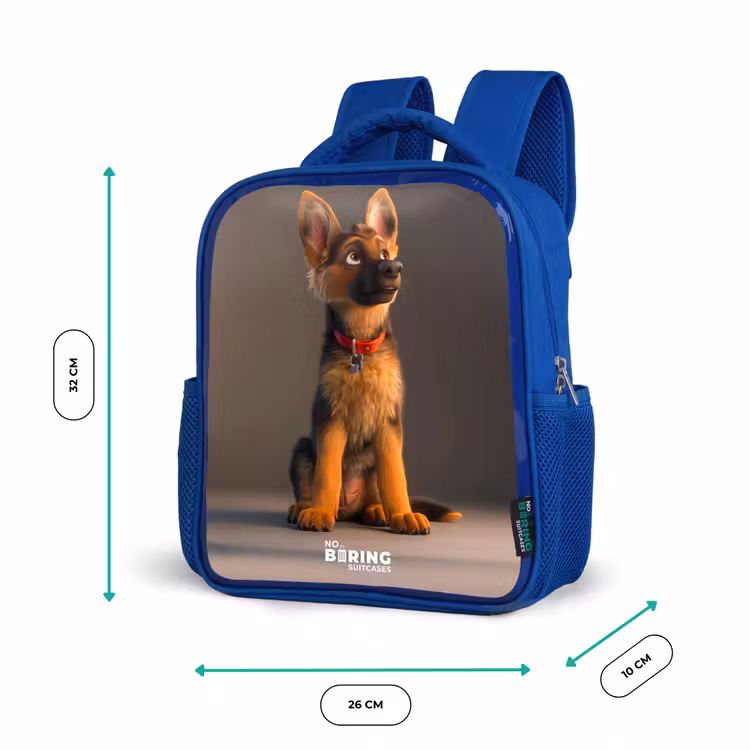 Kids backpack - Blue - Hidde shepherd — 6