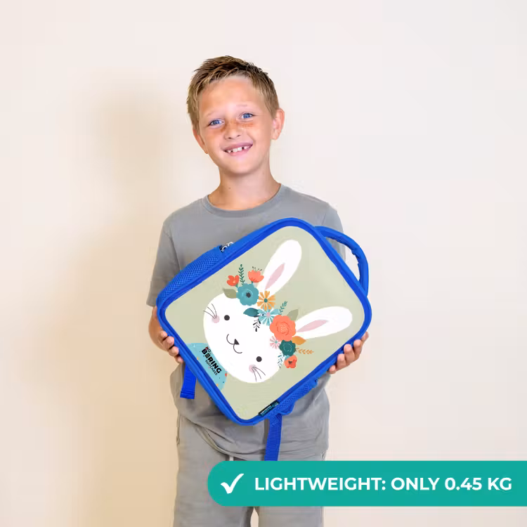 Kids backpack - Blue - Hippie hare — 3