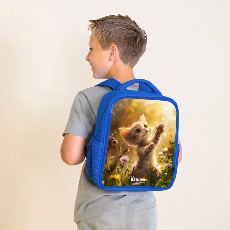 Kids backpack - Blue - Koosje kitten — 2