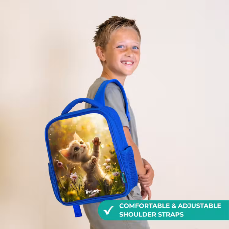 Kids backpack - Blue - Koosje kitten — 4