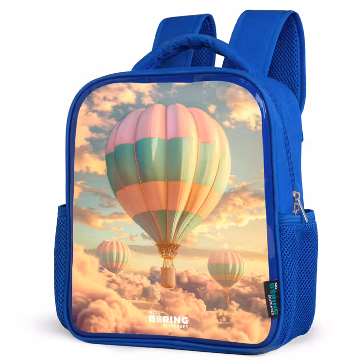 Kids backpack - Blue - Pastel skyliner — 7