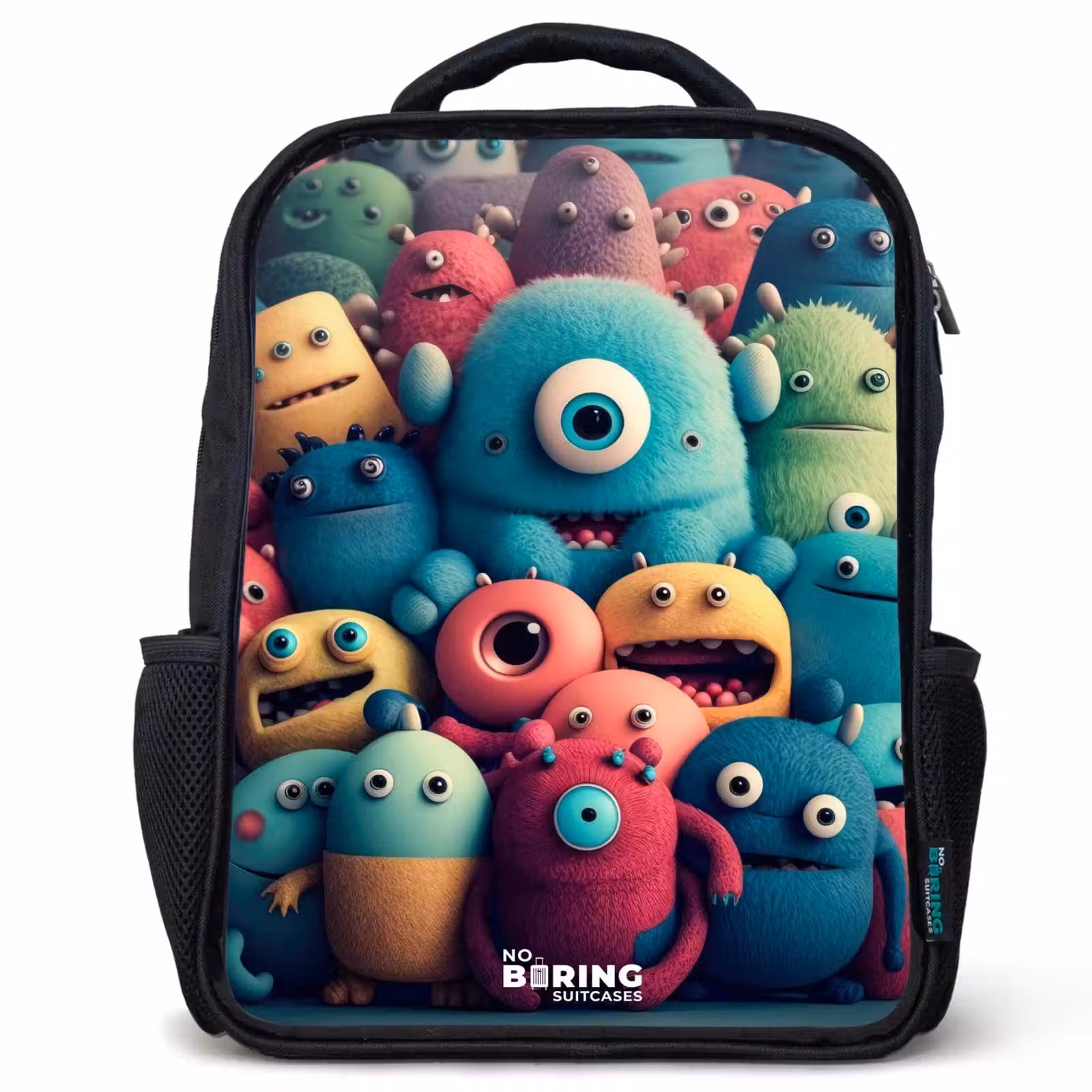 Kids backpack - Black - Soft and convex samples — 1