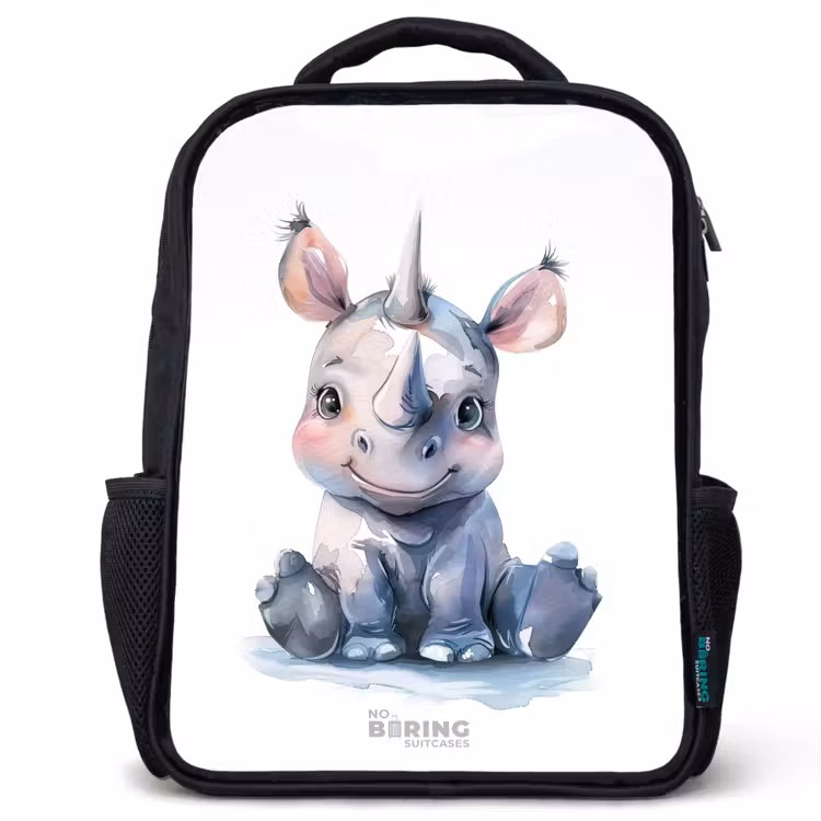 Kids backpack - Black - Baby Rhino — 1