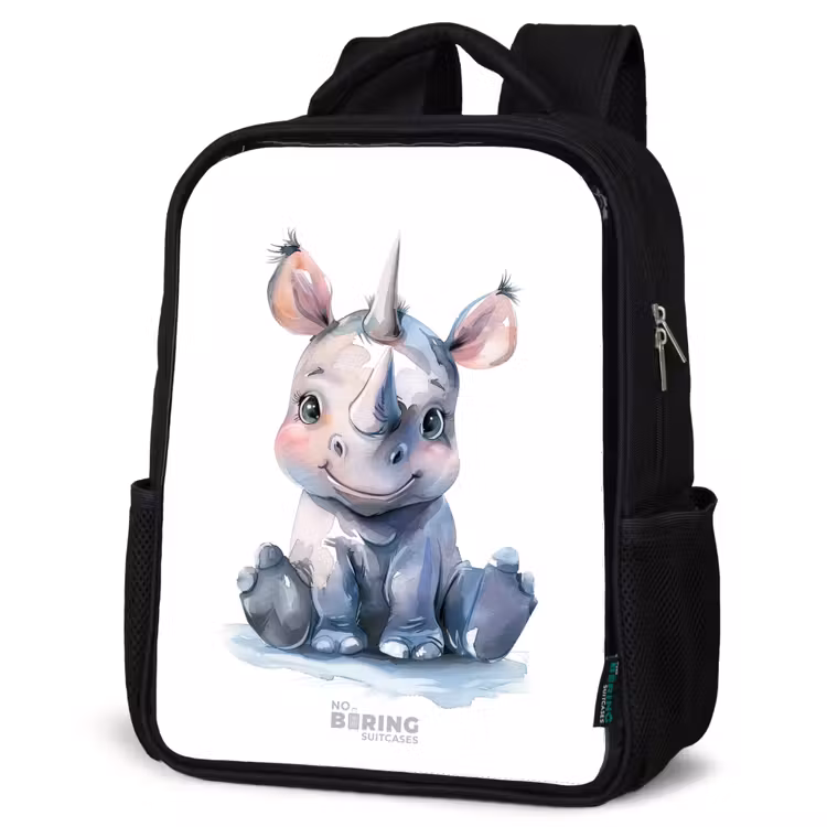 Kids backpack - Black - Baby Rhino — 6
