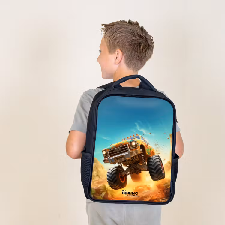 Kids backpack - Black - Sand Runner — 2