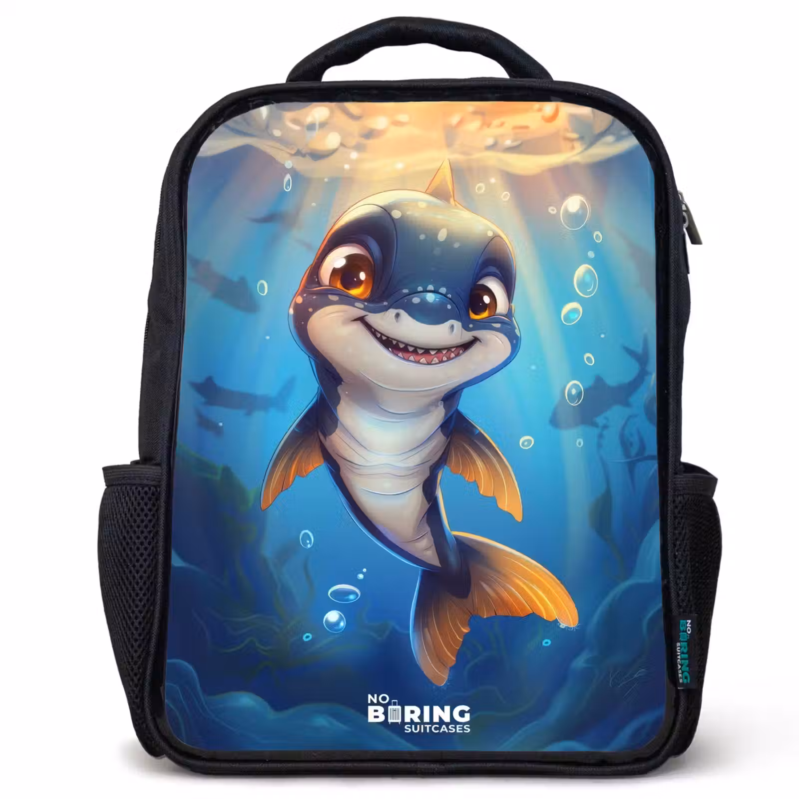 Shark with face in the water — 1