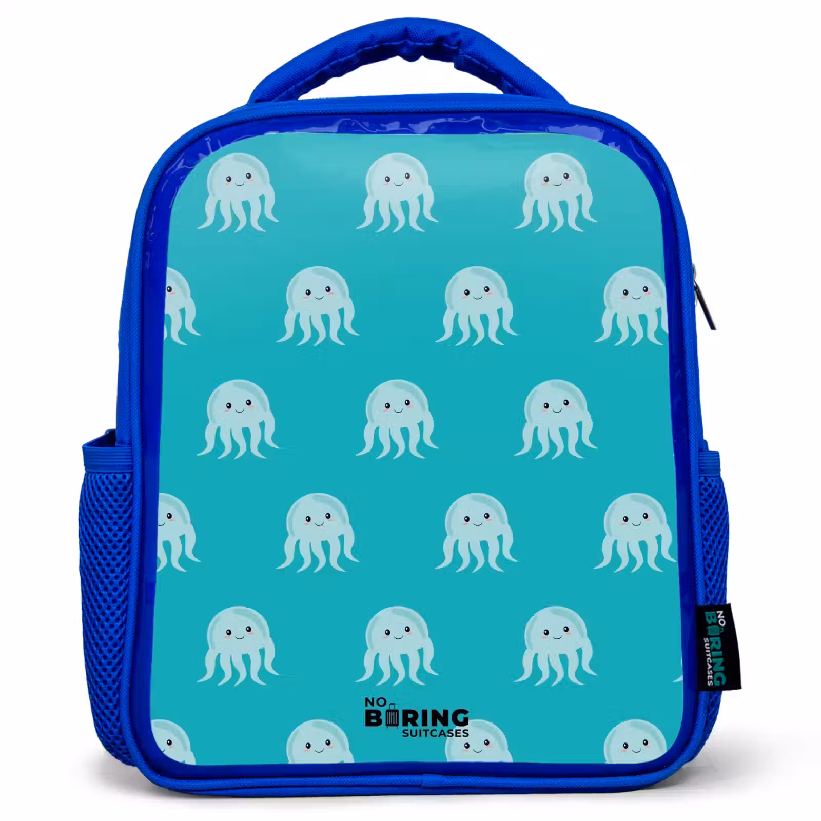 Kids backpack - Blue - Cute jellyfish — 1