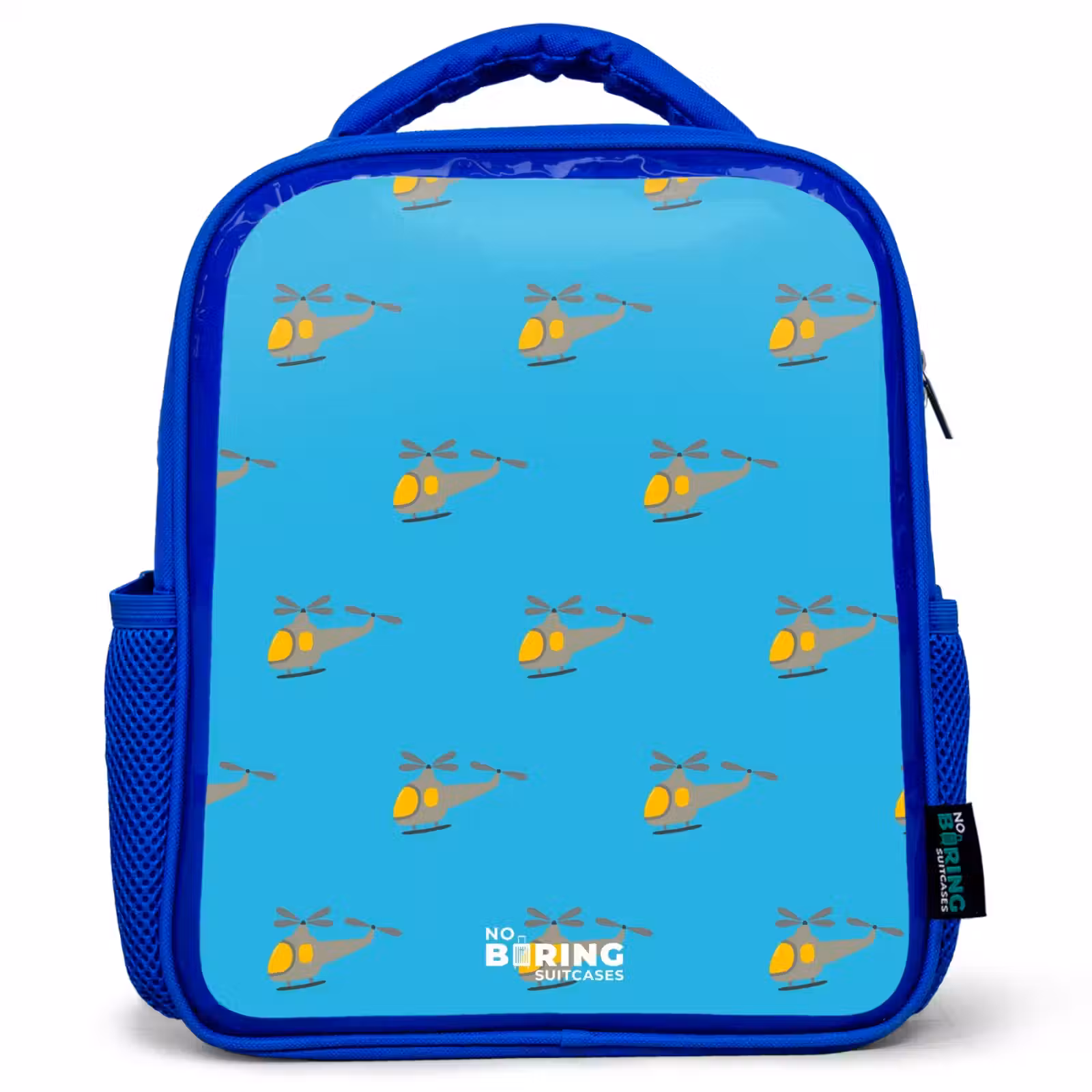 Kids backpack - Blue - Helicopter fuss — 1