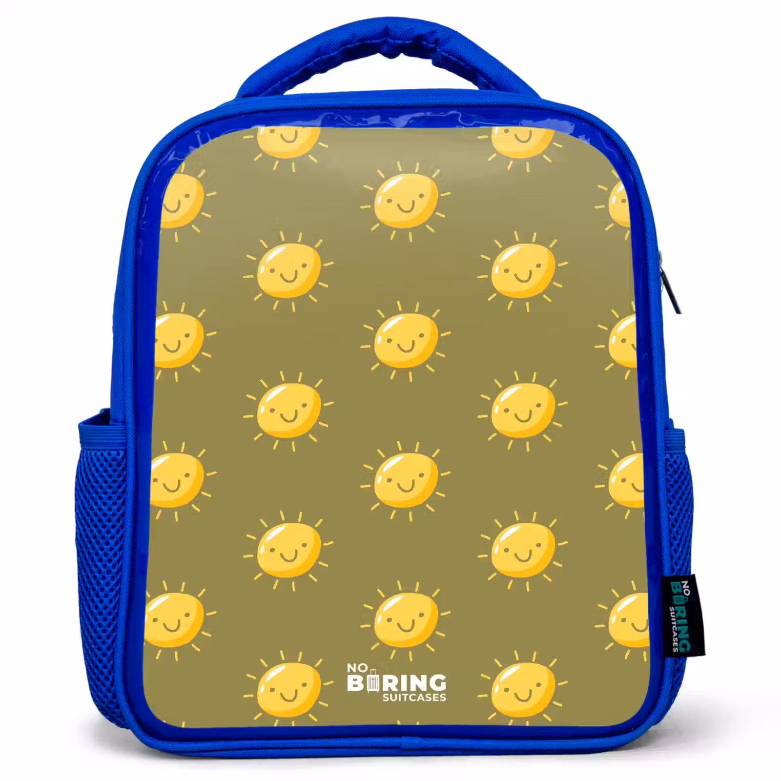 Kids backpack - Blue - Sunny situation olive — 1