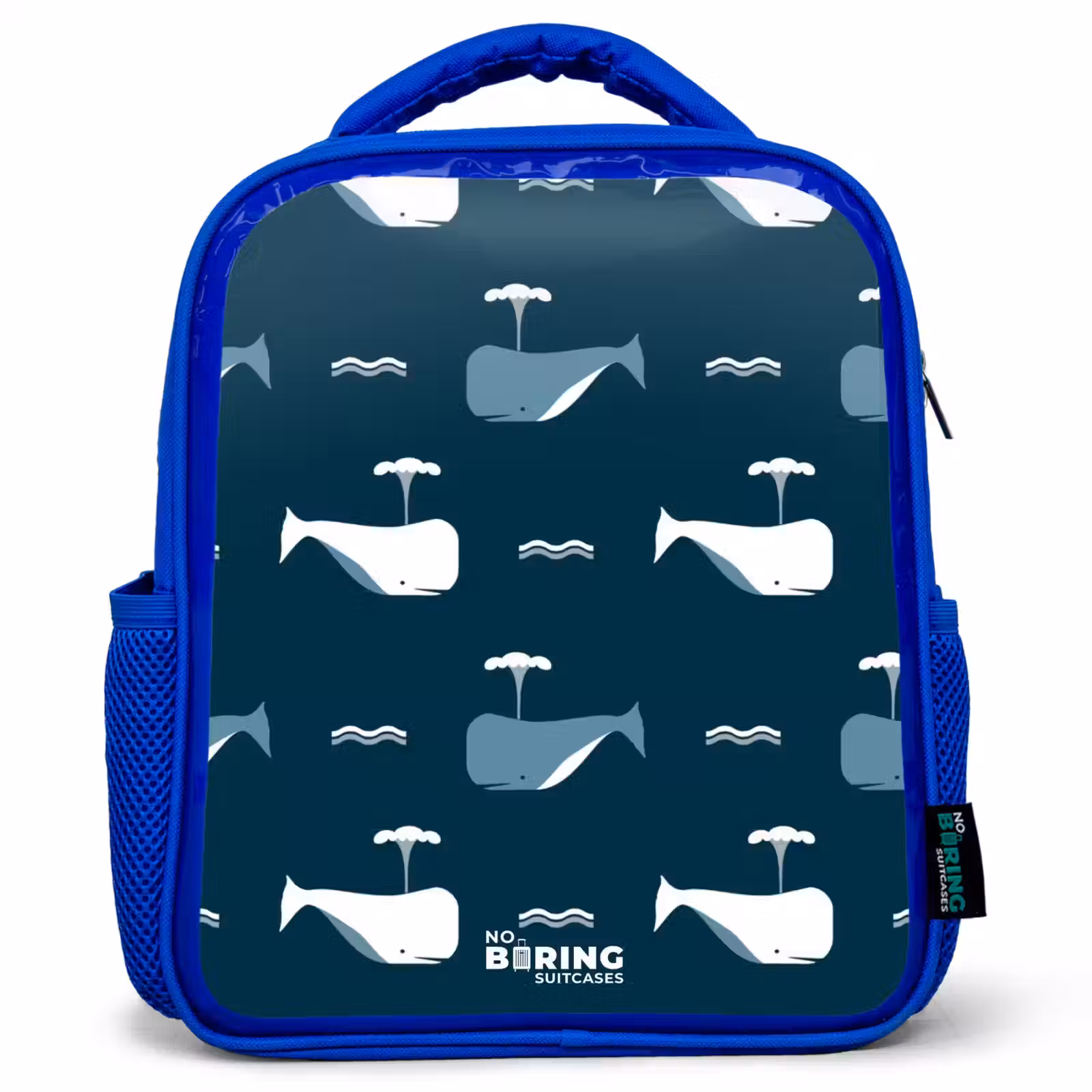 Kids backpack - Blue - Whale World — 1