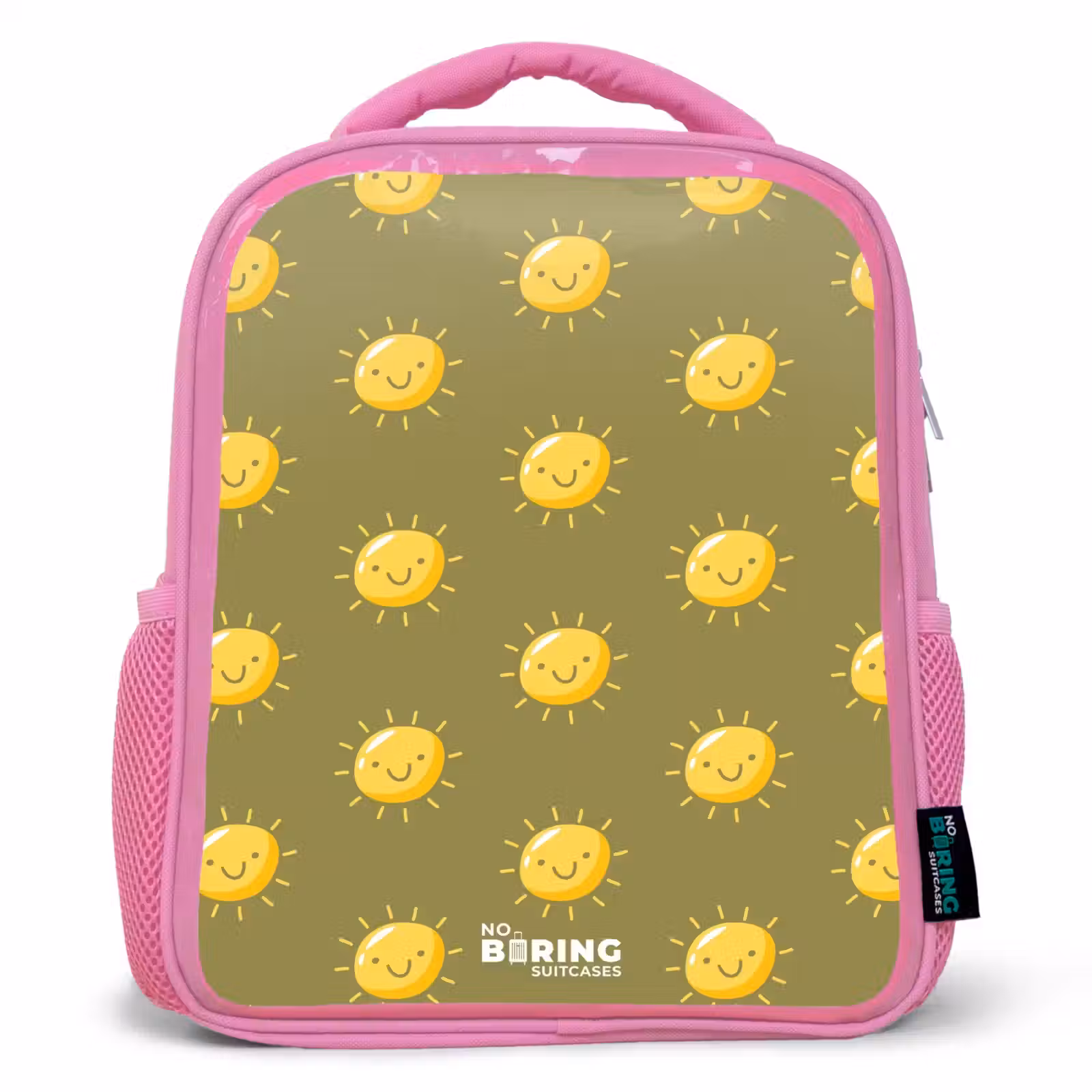 Kids backpack - Pink - Sunny situation olive — 1