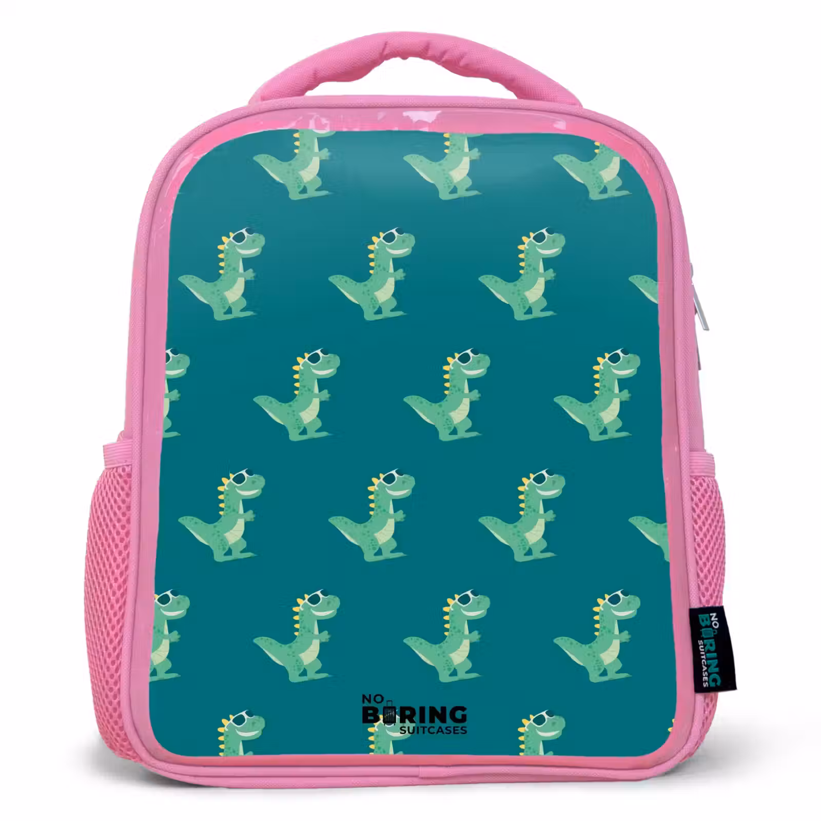 Kids backpack - Pink - Tyranosaurus specs — 1