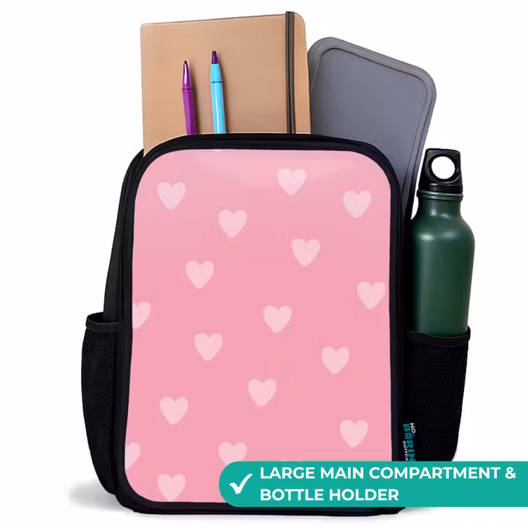 Kids backpack - Black - Heartbeat — 10