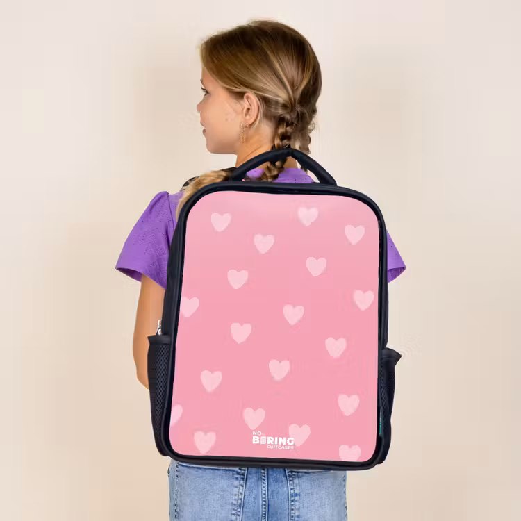 Kids backpack - Black - Heartbeat — 4