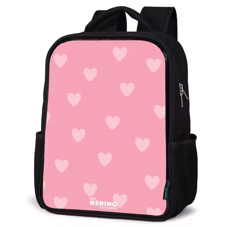Kids backpack - Black - Heartbeat — 6
