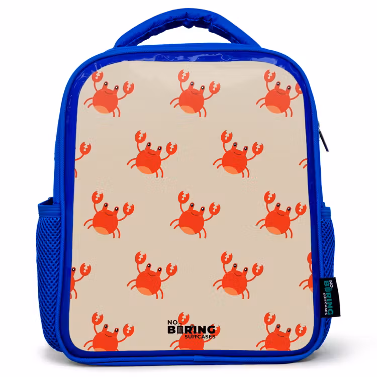 Kids backpack - Blue - Crab issue — 1