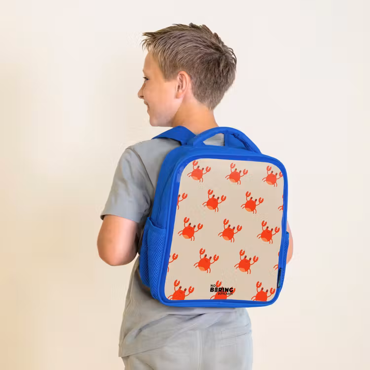 Kids backpack - Blue - Crab issue — 2