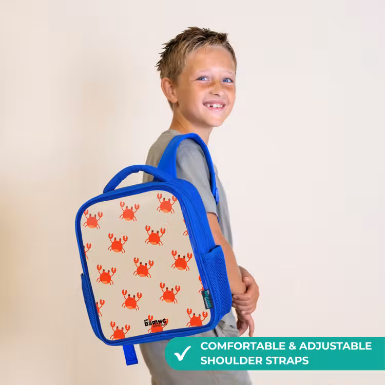 Kids backpack - Blue - Crab issue — 4