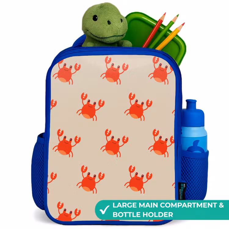 Kids backpack - Blue - Crab issue — 5