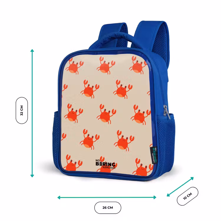 Kids backpack - Blue - Crab issue — 6