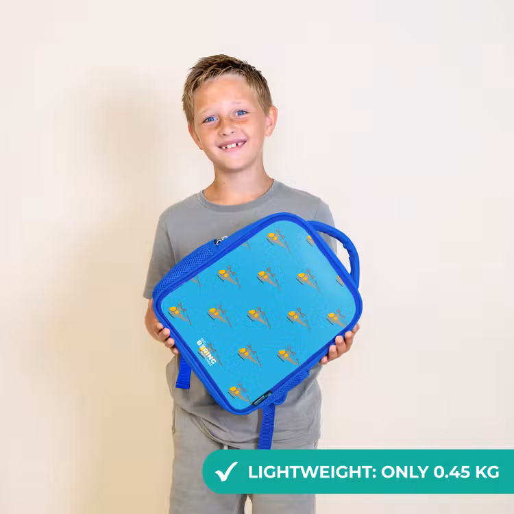 Kids backpack - Blue - Helicopter fuss — 3