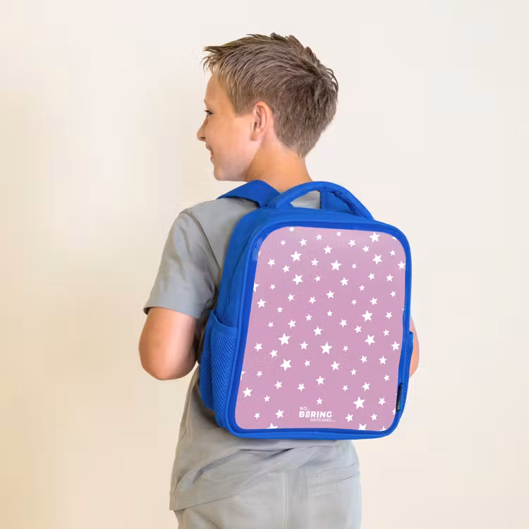 Kids backpack - Blue - Stardust — 2