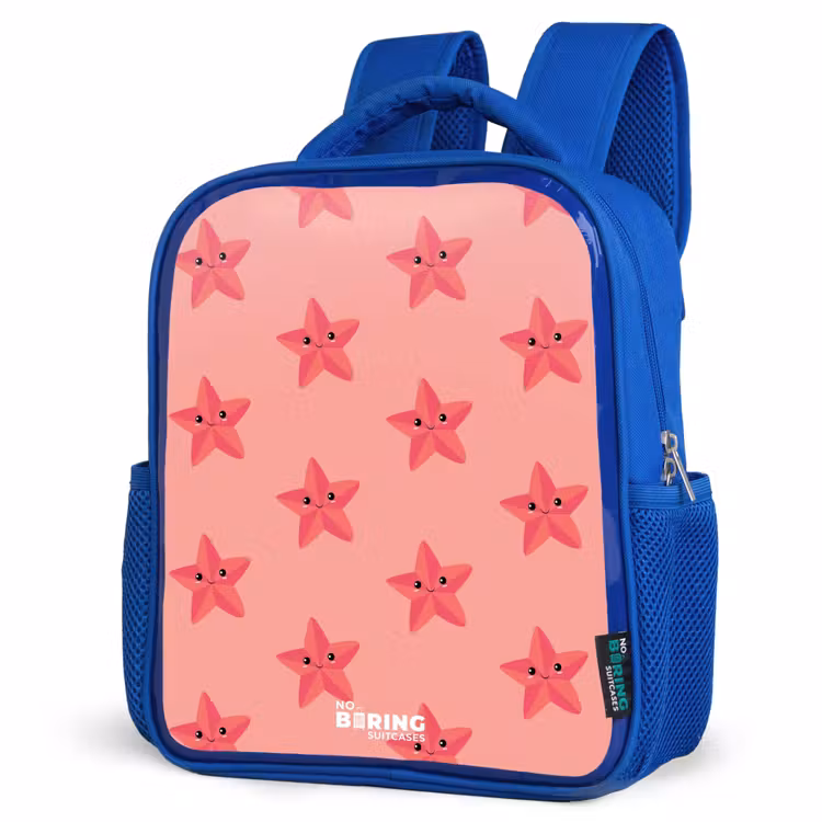 Kids backpack - Blue - Starfish sandstorm — 7