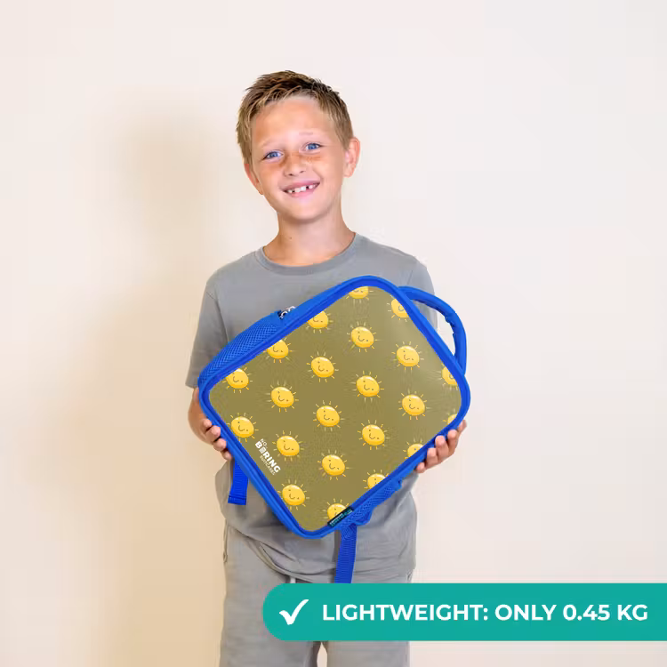 Kids backpack - Blue - Sunny situation olive — 3