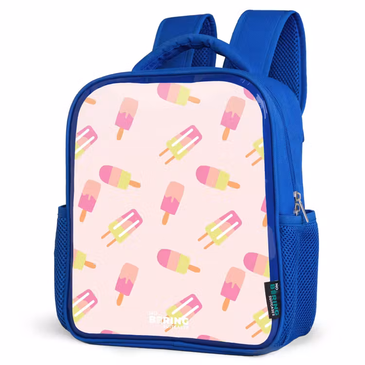 Kids backpack - Blue - Swirling water ices — 7