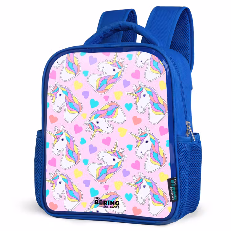 Kids backpack - Blue - Unicorn euphoria — 7