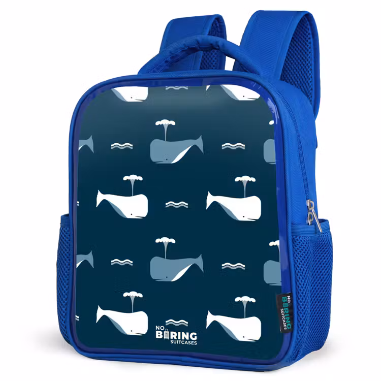 Kids backpack - Blue - Whale World — 7