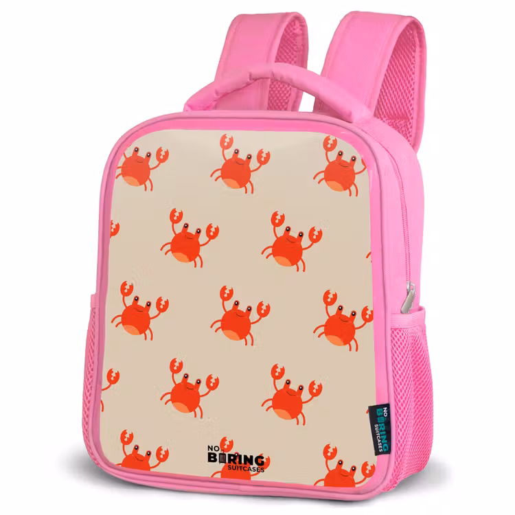 Kids backpack - Pink - Crab issue — 4