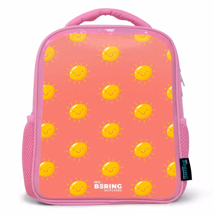 Kids backpack - Pink - Sunny situation coral — 1