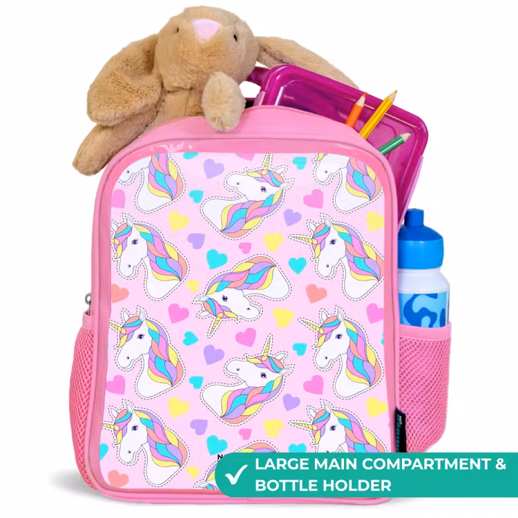 Kids backpack - Pink - Unicorn euphoria — 2