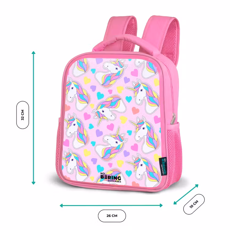 Kids backpack - Pink - Unicorn euphoria — 3