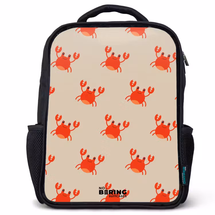 Kids backpack - Black - Crab issue — 1