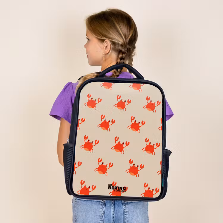 Kids backpack - Black - Crab issue — 4