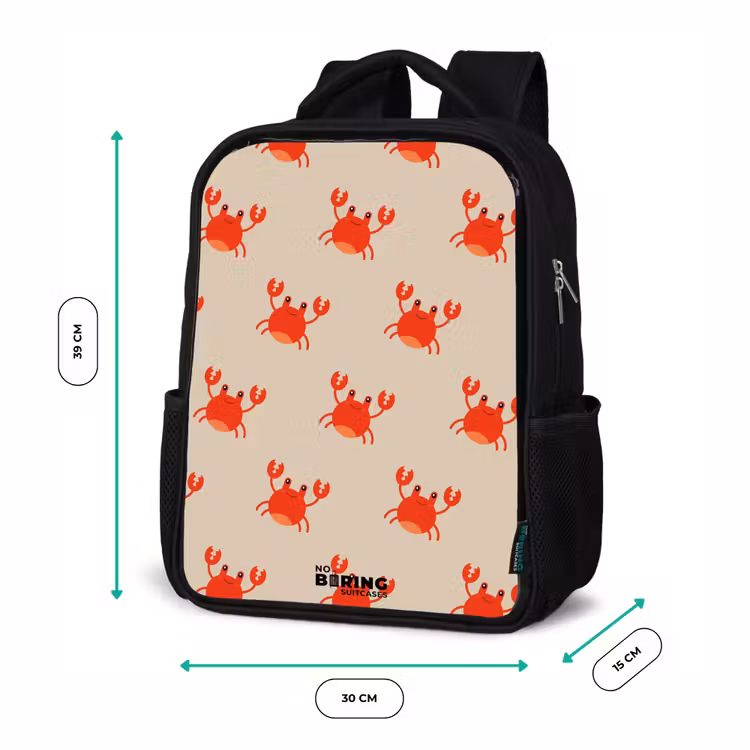 Kids backpack - Black - Crab issue — 8