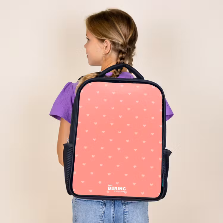Kids backpack - Black - Heart Thief — 4