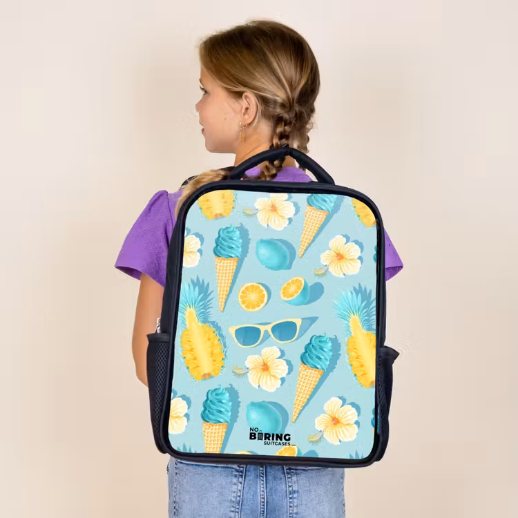 Kids backpack - Black - Ibiza icecream — 4