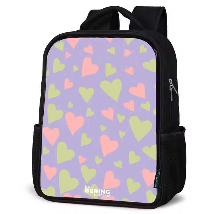 Kids backpack - Black - Lovely lilac — 6