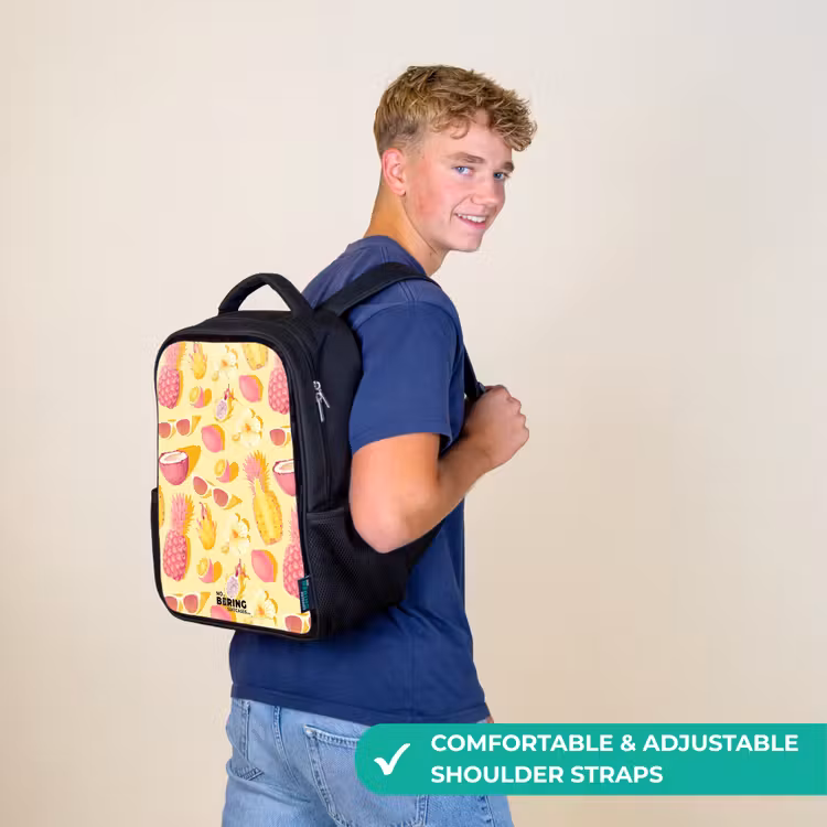 Kids backpack - Black - Pina colada — 11