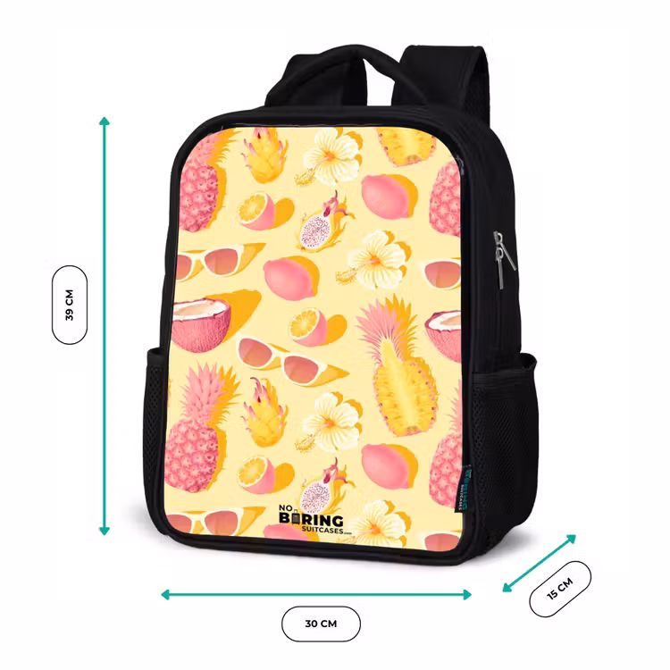 Kids backpack - Black - Pina colada — 8