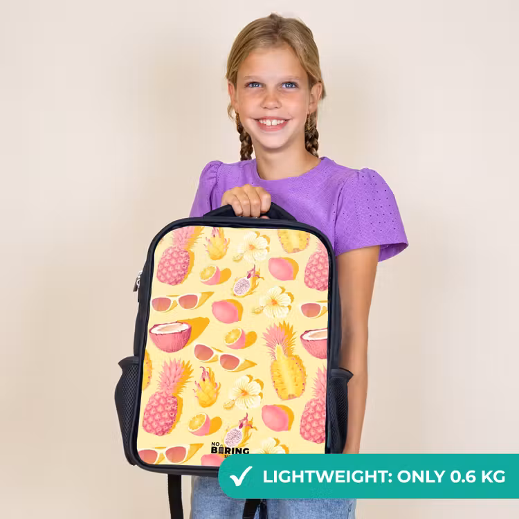 Kids backpack - Black - Pina colada — 9