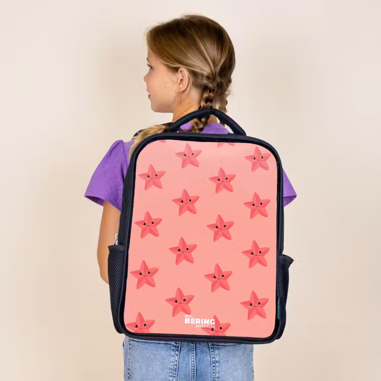 Kids backpack - Black - Starfish sandstorm — 4