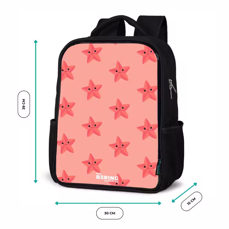 Kids backpack - Black - Starfish sandstorm — 8