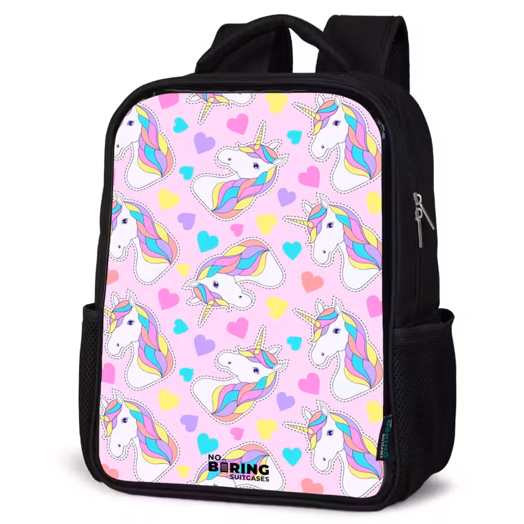 Kids backpack - Black - Unicorn euphoria — 6